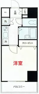 スカイコート・ヴィーダ五反田ウエスト【4階】の間取り
