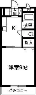 ハイツオギワラ【2階】の間取り