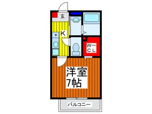 HYACINTH HOUSE【2階】の間取り