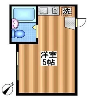 パトリエ本蓮沼【1階】の間取り