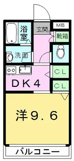 サンシャイン33【3階】の間取り