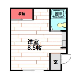 マーベラスハイツ【2階】の間取り