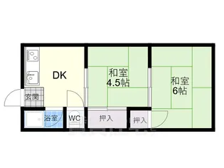 シャトレロジェ【2階】の間取り