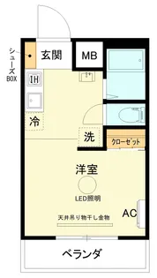 メゾン東和【6階】の間取り