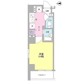 東京都台東区浅草橋1【マンション】の間取り