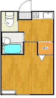 睦マンション【1階】の間取り