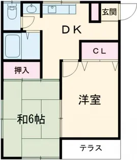リバール・ヒル【1階】の間取り