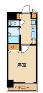 プレール代々木公園弐番館【8階】の間取り