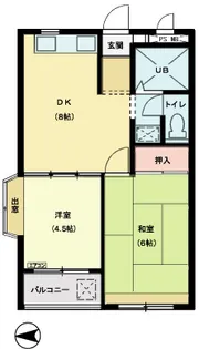 メゾン・コンフォール【3階】の間取り
