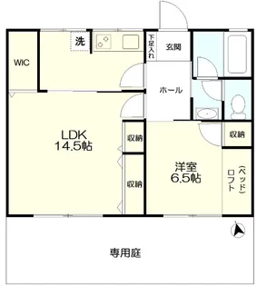 HOUSE SEEDII【1階】の間取り