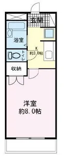 カーサU【2階】の間取り