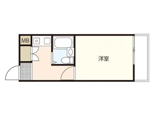 NEPHEL榎町【7階】の間取り