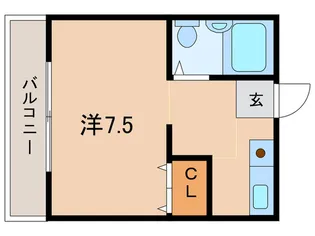 赤松コーポ【2階】の間取り