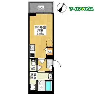 REGALEST津島笹が瀬【2階】の間取り