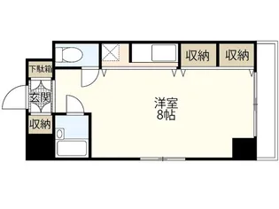 よつばビル【6階】の間取り