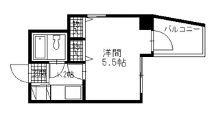 第11片山ビル【7階】の間取り