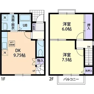ネクサス・ステージ弐番館【1階】の間取り