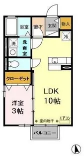 カーサ・ヴィオラA【2階】の間取り