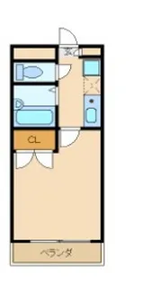 コンプリートヒサ【3階】の間取り