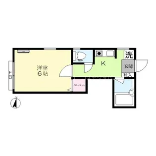セボセボ堀切A棟【2階】の間取り