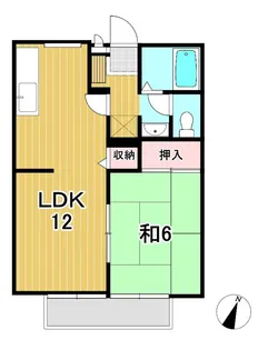 グリーンゾーンB【1階】の間取り