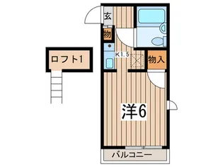 エルベ保土ヶ谷B棟【1階】の間取り
