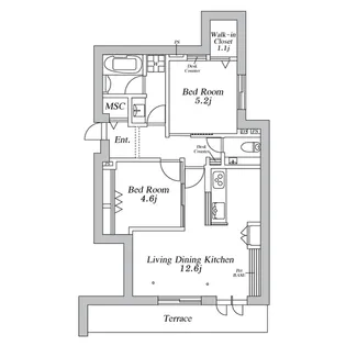 Y3N【1階】の間取り