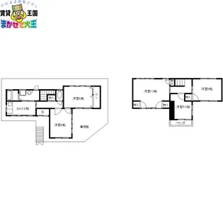 長崎県長崎市星取1【一戸建】の間取り