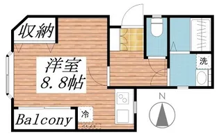 和歌山県和歌山市芦辺丁【マンション】の間取り