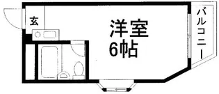 ヤスダマンション【2階】の間取り