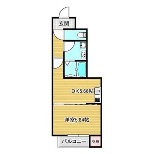 SENSE三木本町【1階】の間取り