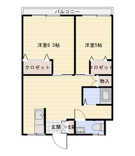 共立ビル【4階】の間取り