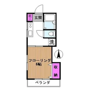 シューフルール【1階】の間取り