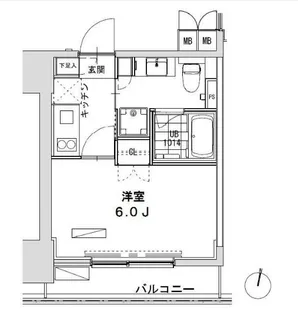 グランディオール広尾テラス【3階】の間取り