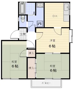 マロニエ N【2階】の間取り