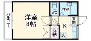 プリメーラ布橋【1階】の間取り