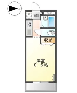 グランチェスタIII【1階】の間取り