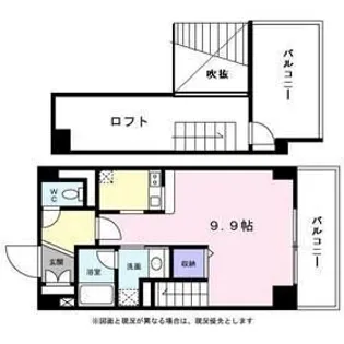 エルフレア武蔵野【5階】の間取り