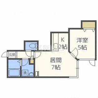 コンフォーティア【2階】の間取り