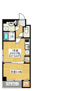 GRAN・ELEGANTE両国【2階】の間取り