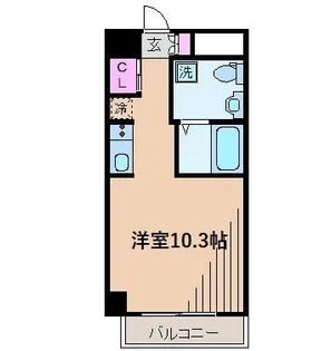 JMFレジデンス新横浜【6階】の間取り