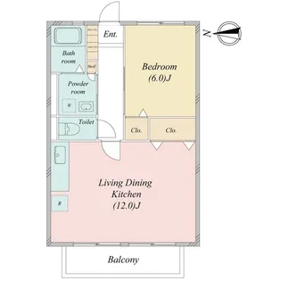 サンホワイトM203【2階】の間取り