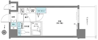 フェニックス八王子弐番館【2階】の間取り