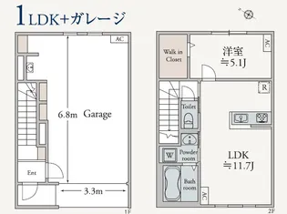 埼玉県さいたま市南区曲本1【一戸建】の間取り