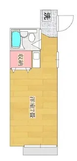 コーポ小池【1階】の間取り