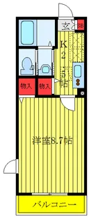 エルスタンザ赤羽【3階】の間取り