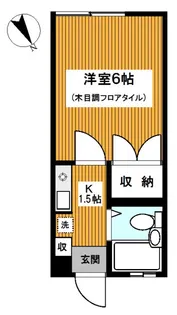 ドリームハイツ三ッ沢I【1階】の間取り