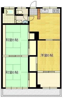 内藤ビル【3階】の間取り