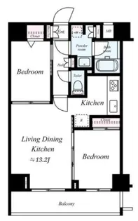 MAXIV西日暮里アレグリアコート【3階】の間取り