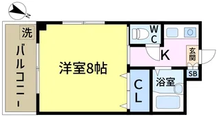 プランドールM【2階】の間取り